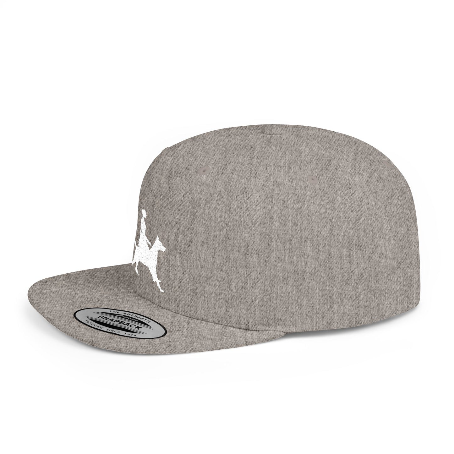 Queen 2 Embroidered Flat Bill Snapback