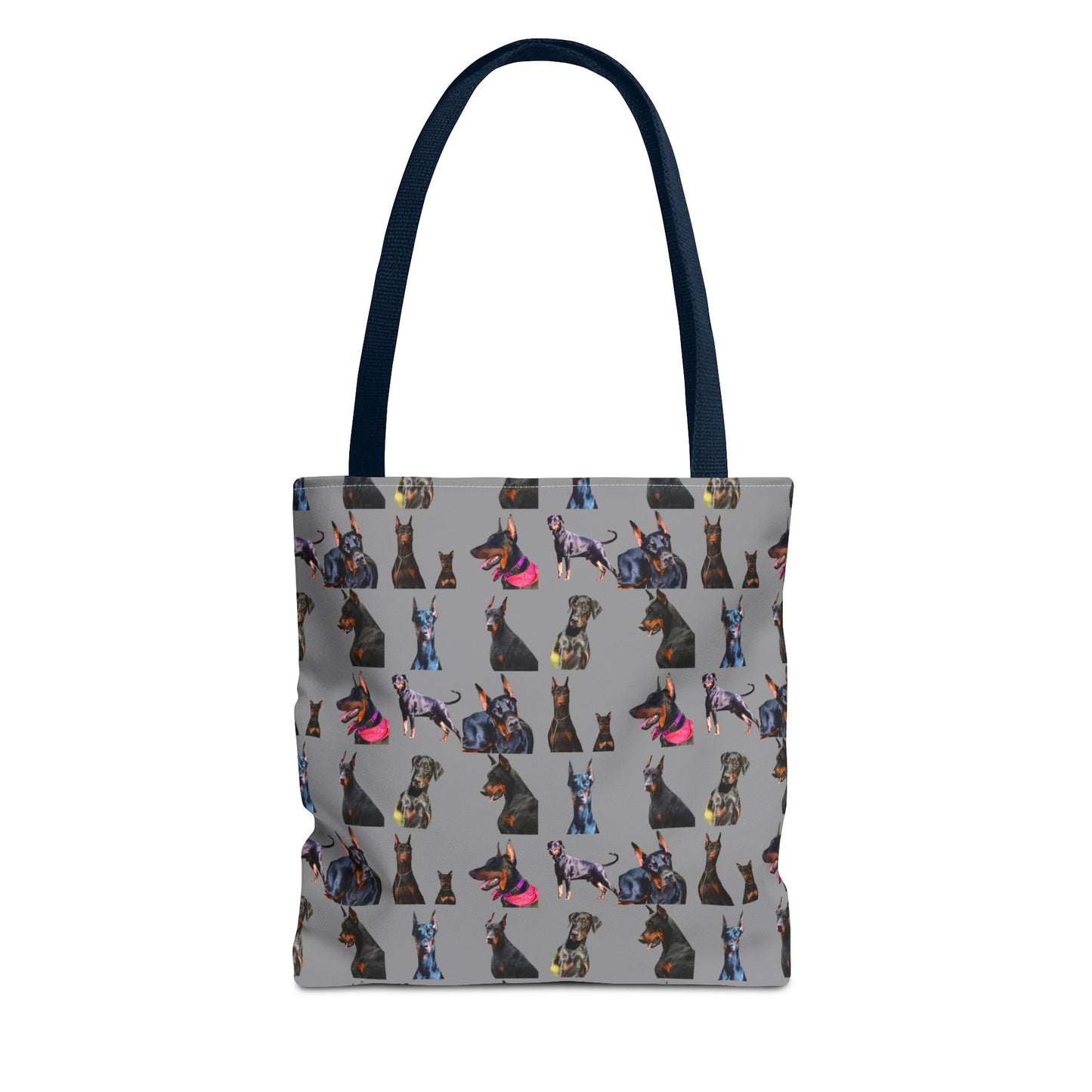 Edition 7 Doberman Model Pattern Gray Tote Bag