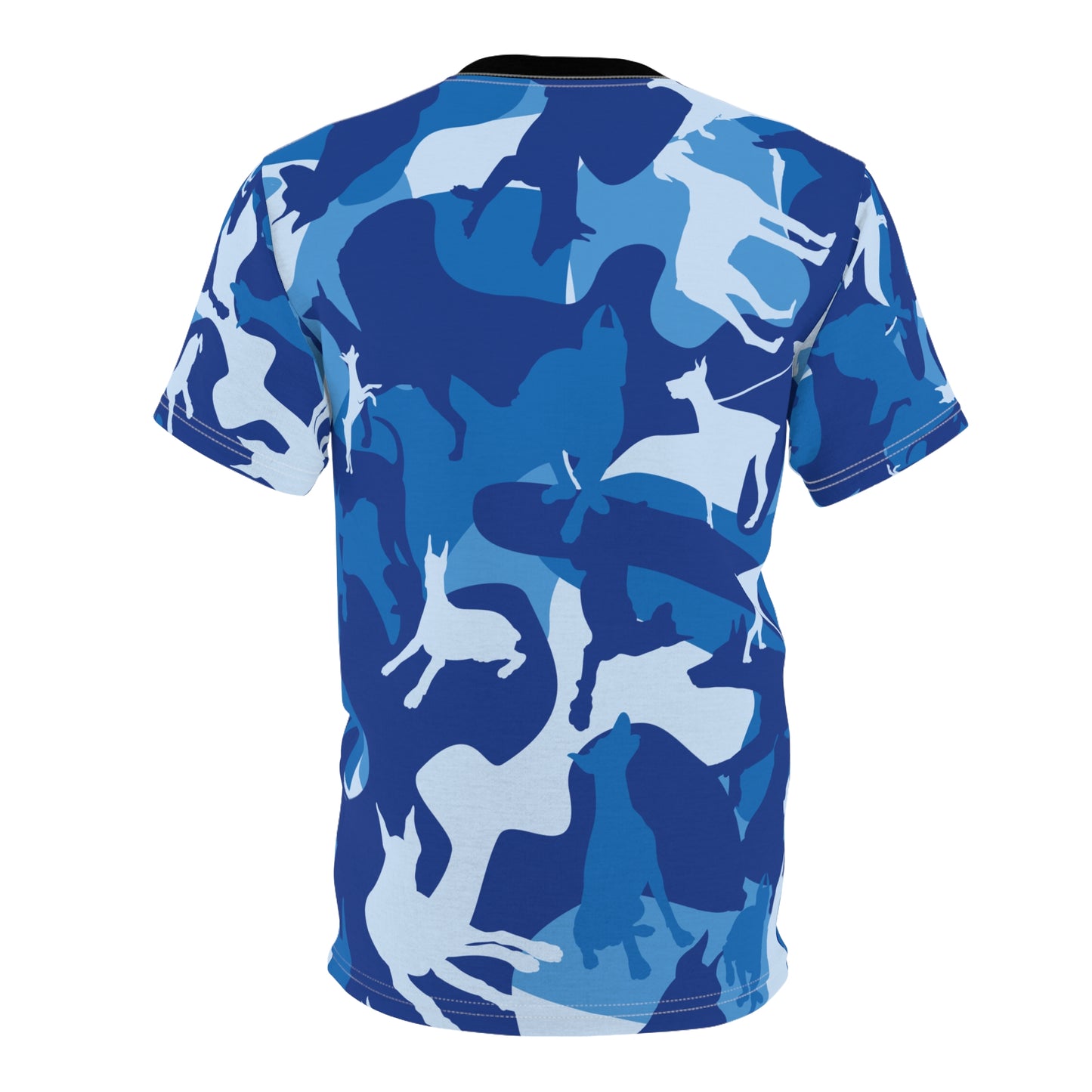 Doberman Camo 2 Unisex Cut & Sew Tee (AOP)
