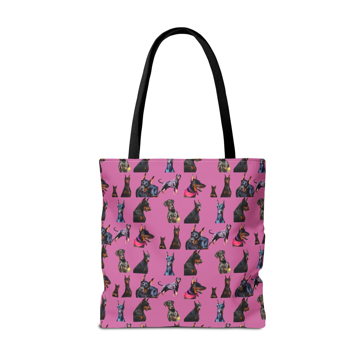 Edition 7 Doberman Model Pattern Light Pink Tote Bag