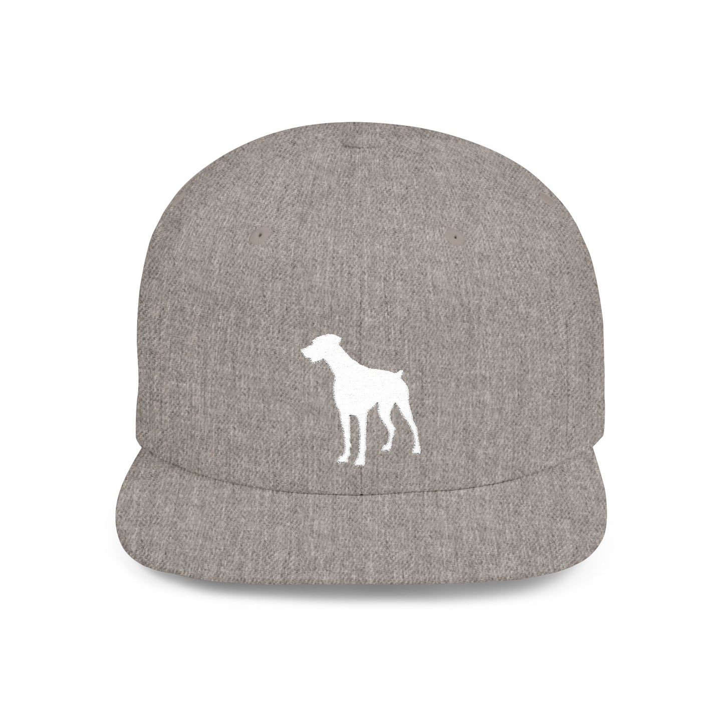 Silhouette 4 Embroidered Flat Bill Snapback