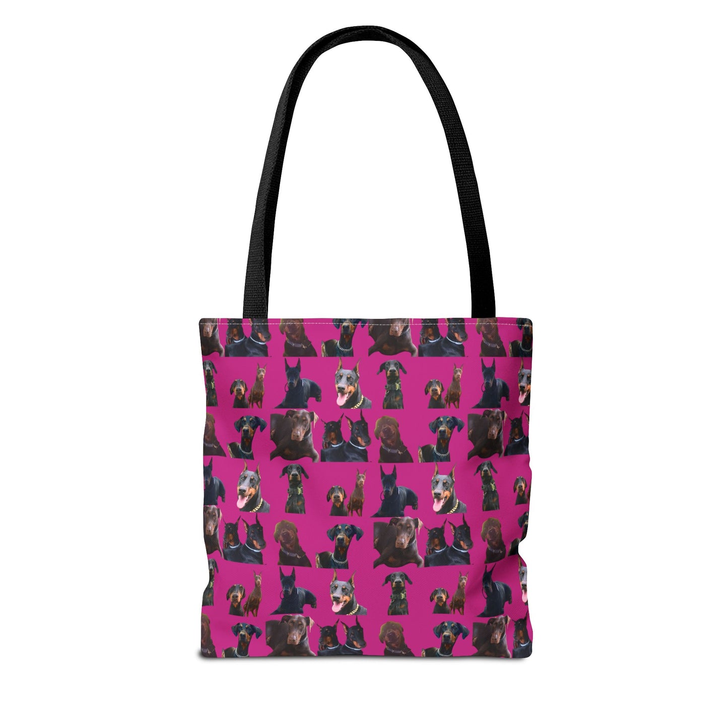 Rdition 5 Doberman Model Pattern Pink Tote Bag