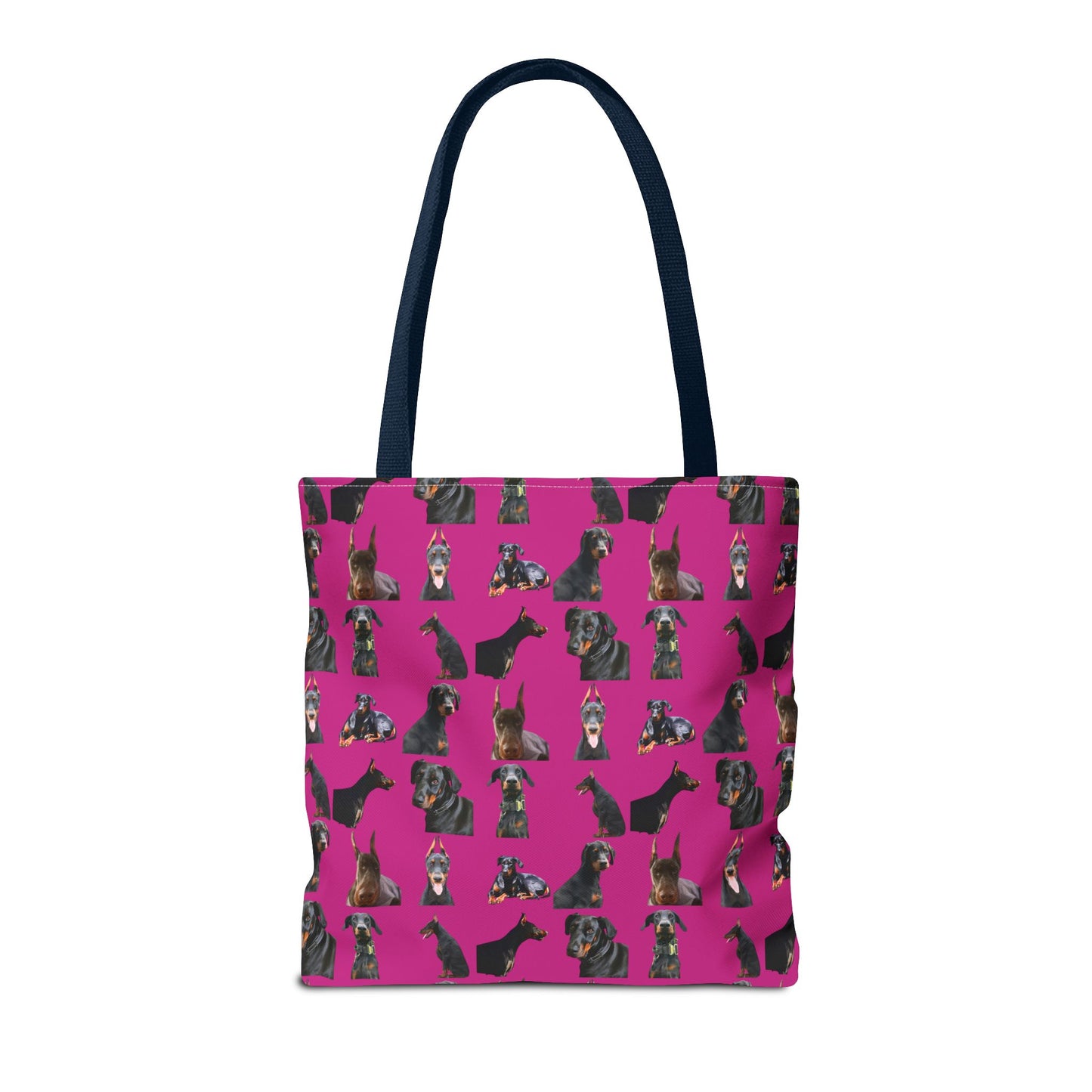 Edition 6 Doberman Model Pattern Pink Tote Bag