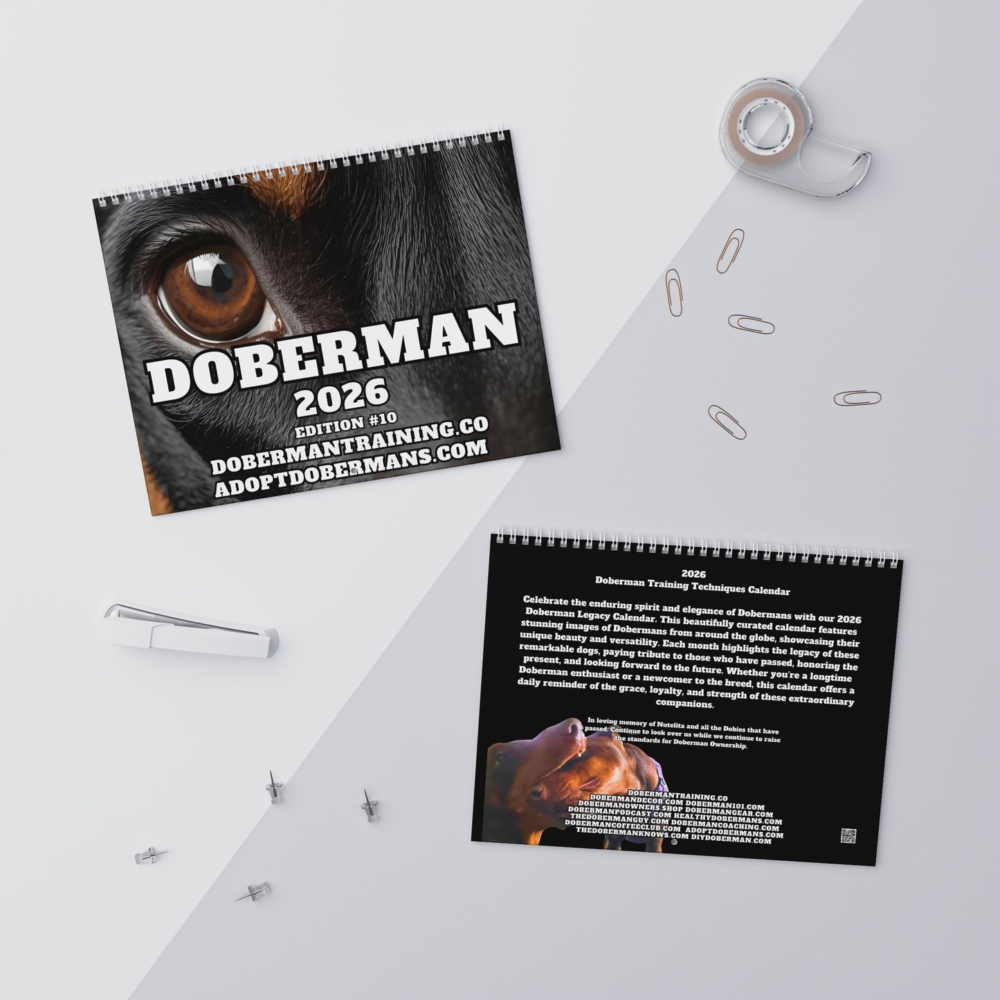 Edition 10 2026 Doberman Calendars
