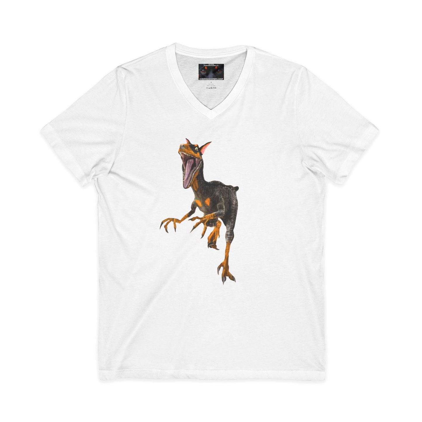 The Phase 1 Private Label Unisex Jersey Short Sleeve V-Neck Tee