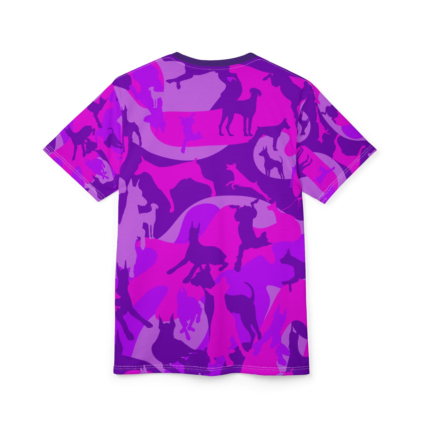 Doberman Camo 5 Unisex Cut & Sew Tee (AOP)
