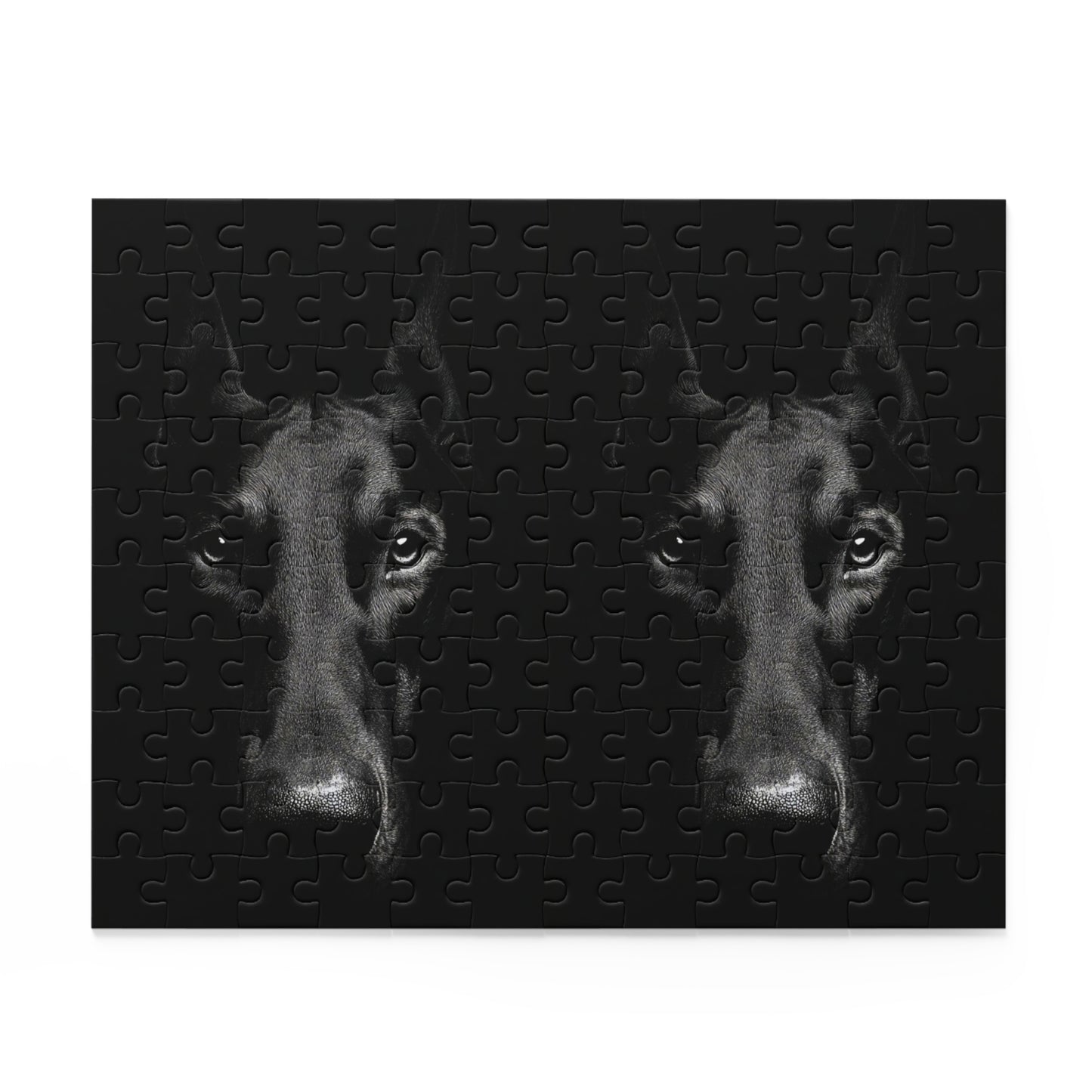Human Mental Stimulation 1 Puzzle Black Lab Portrait Puzzle 1 Jigsaw (120/252/500 Pieces)