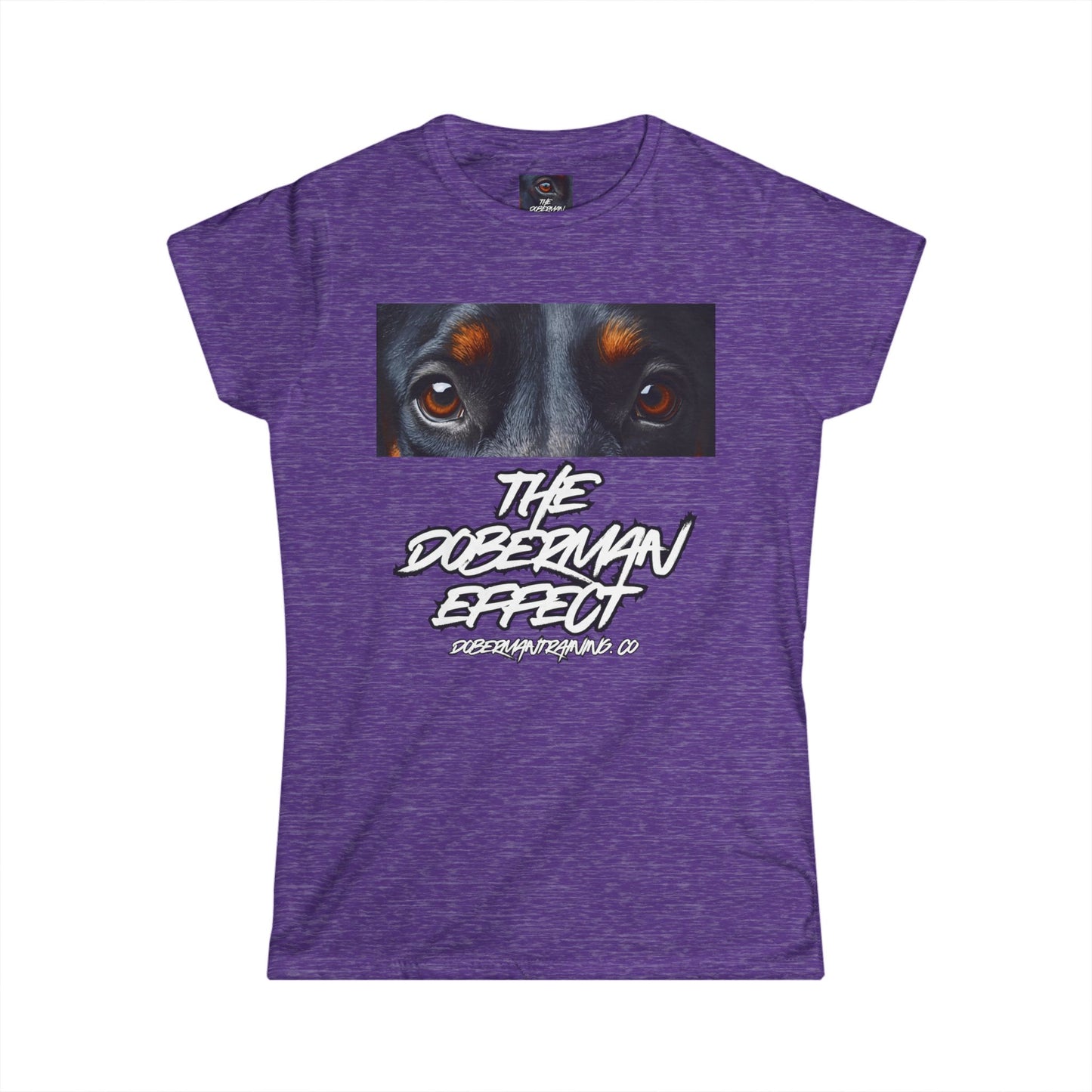 Doberman effect 2 Women's Softstyle Tee