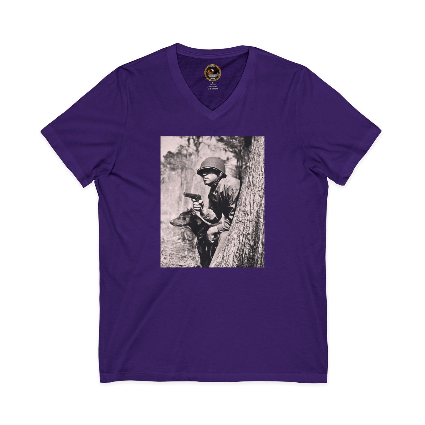 WW 3 Special Edition Private Label Unisex Jersey Short Sleeve V-Neck Tee