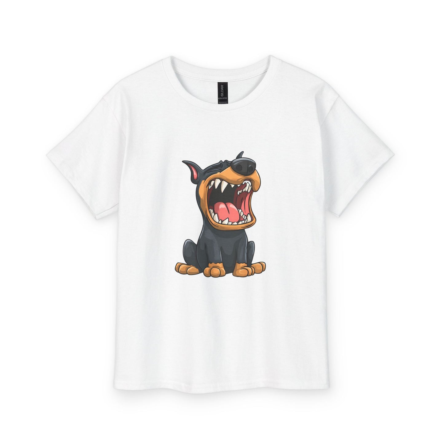 Kids Tee — Cute Doberman Puppy 4 Graphic