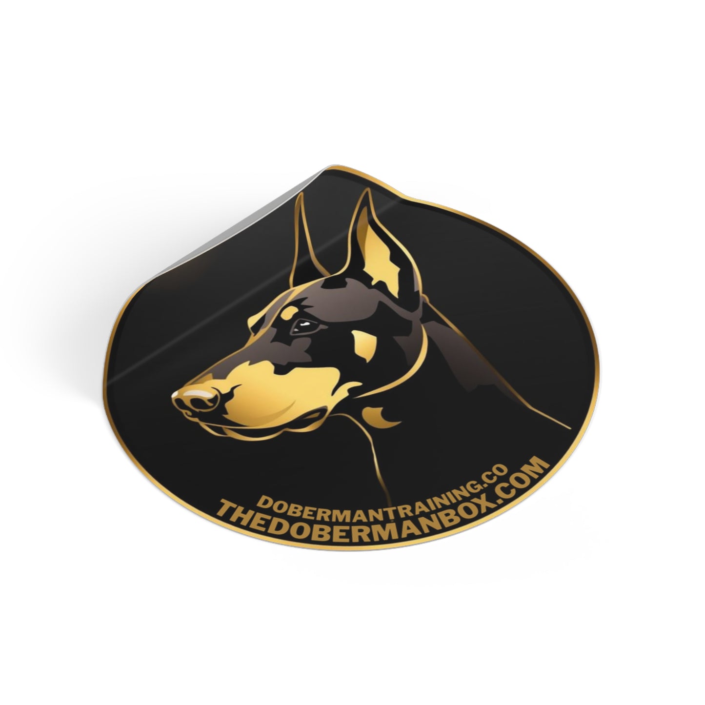 Doberman Decal (thedobermanbox.com)