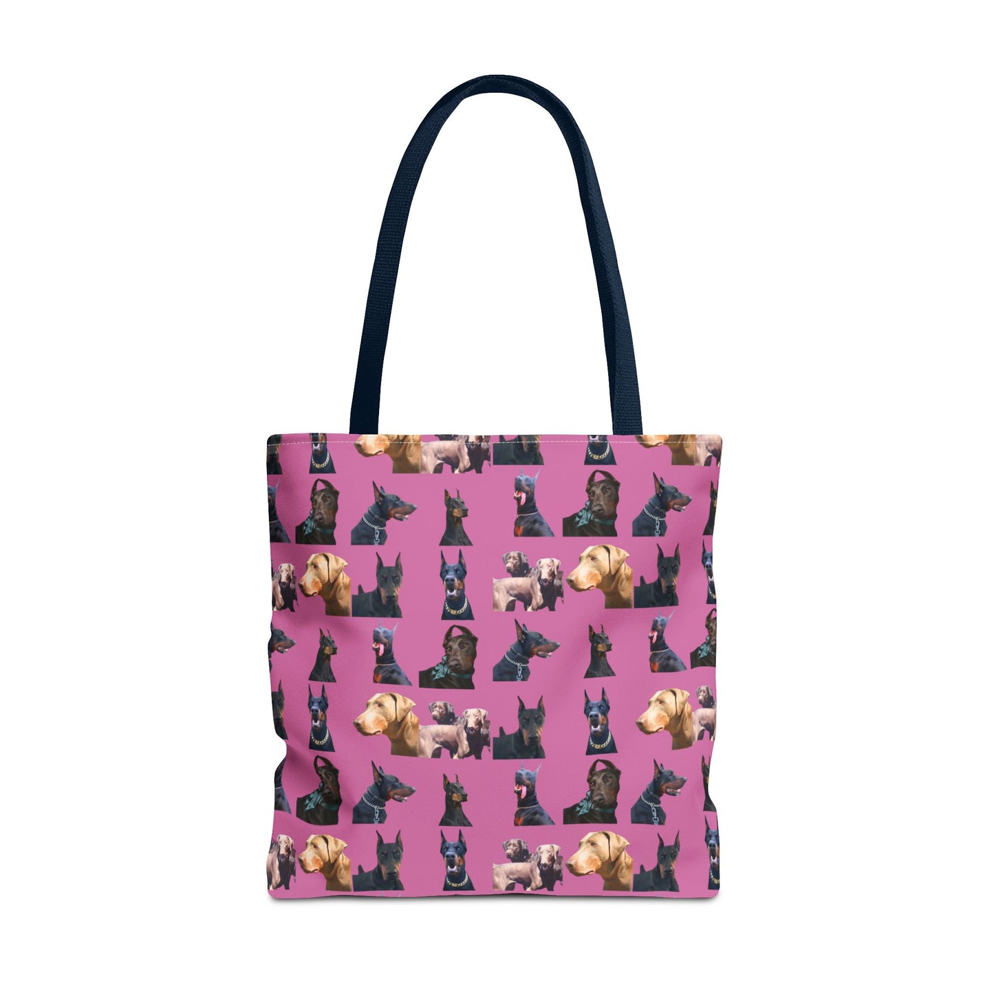 Edition 8 Doberman Model Pattern Light Pink Tote Bag