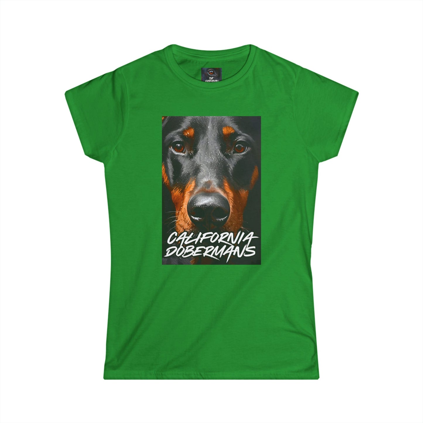 Doberman California 1 Women's Softstyle Tee