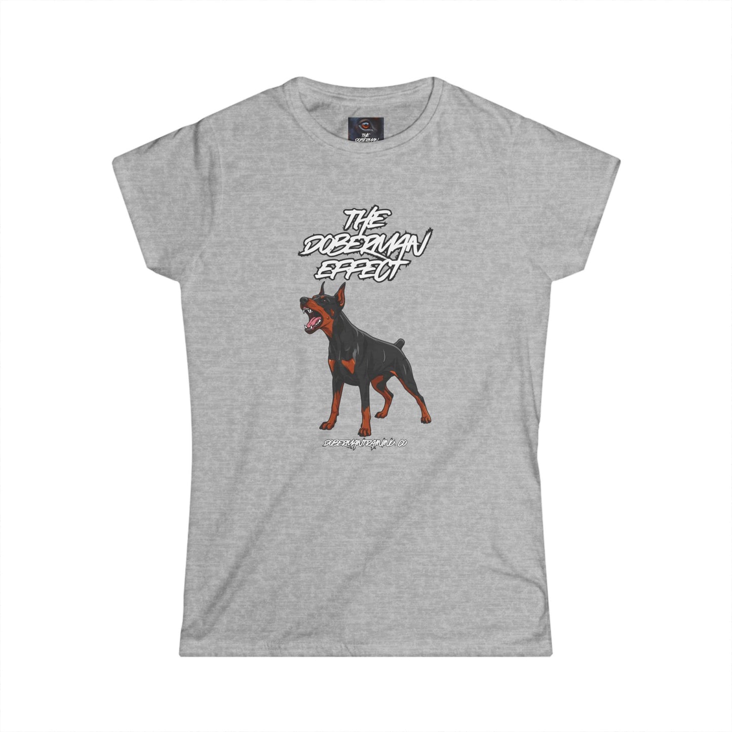 Doberman Effect 1 Women's Softstyle Tee