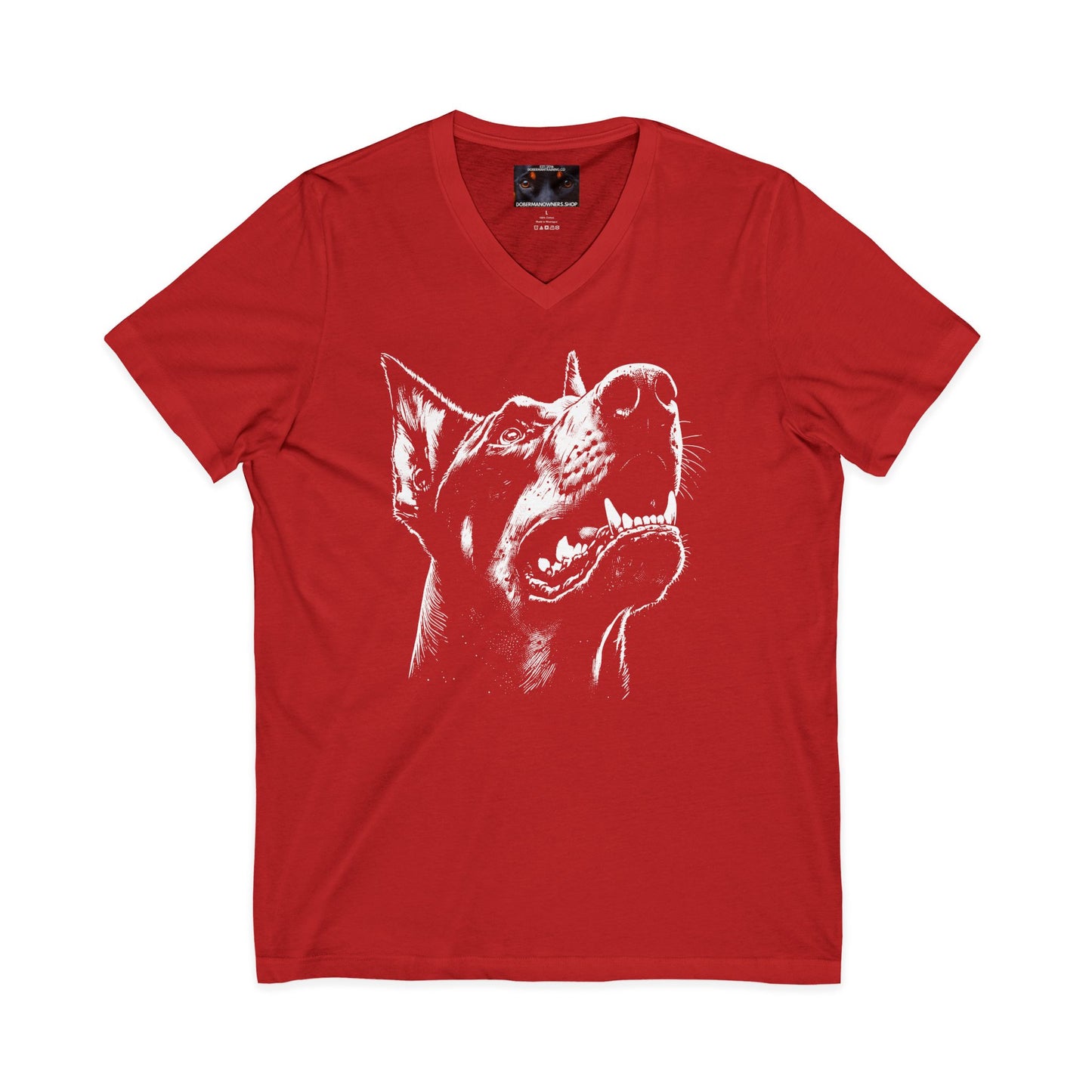Protect 3 Private Label Unisex Jersey Short Sleeve V-Neck Tee