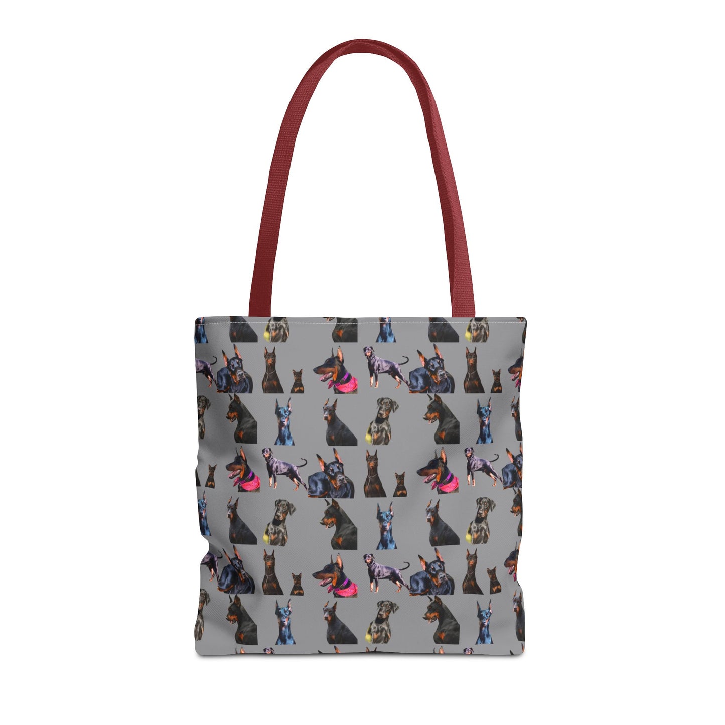 Edition 7 Doberman Model Pattern Gray Tote Bag