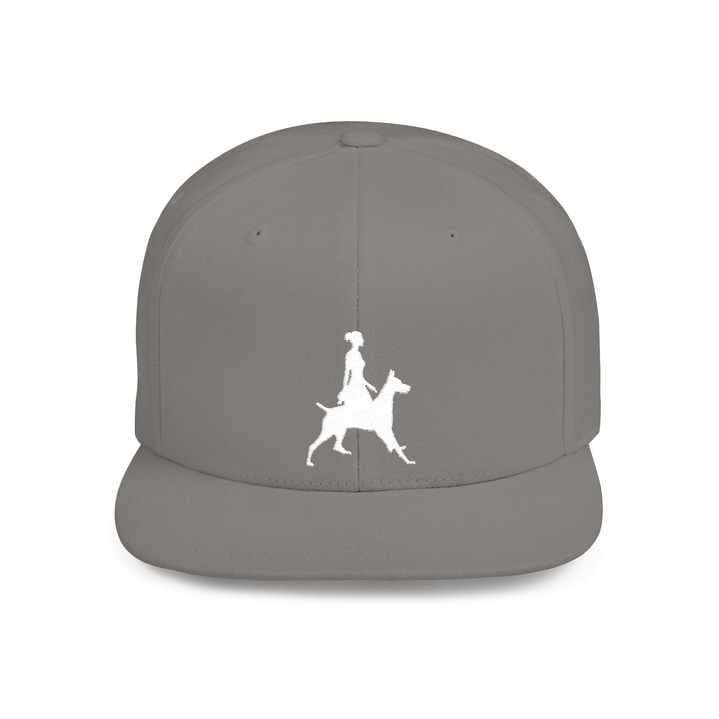 Queen 2 Embroidered Flat Bill Snapback