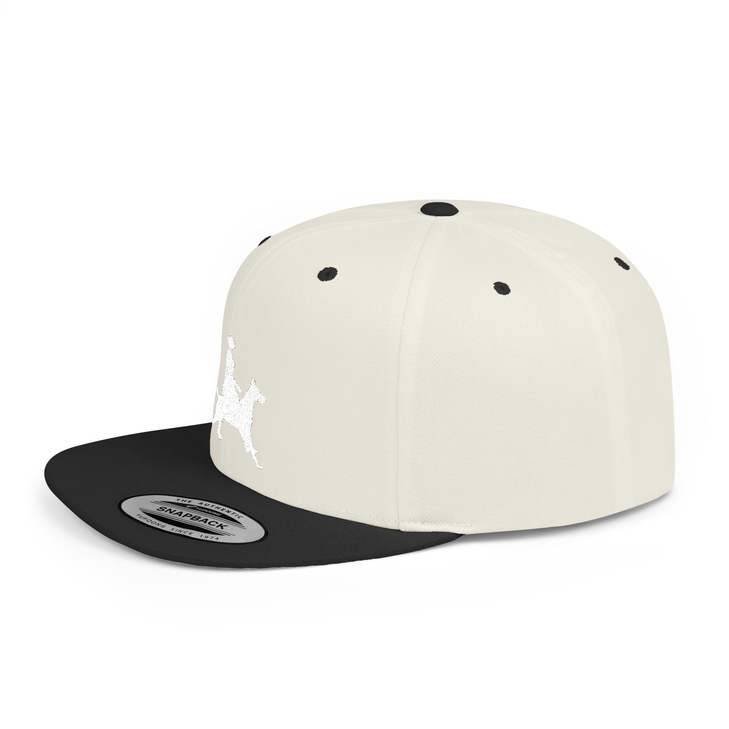 Queen 2 Embroidered Flat Bill Snapback