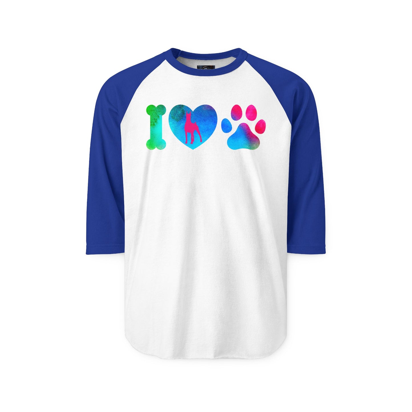 Love 1.1 Unisex Three-Quarter Sleeve Raglan Shirt