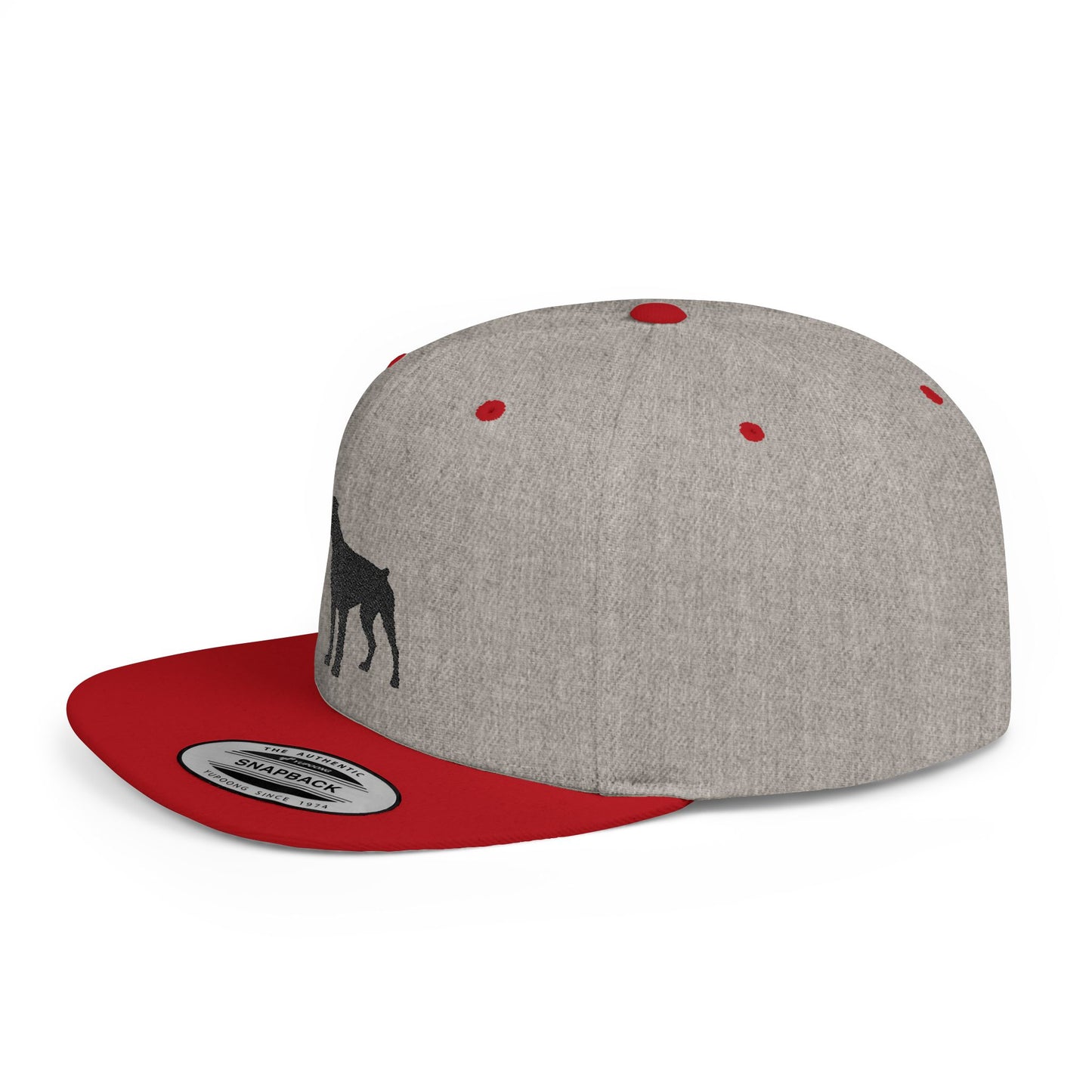 Silhouette 2 Embroidered Flat Bill Snapback