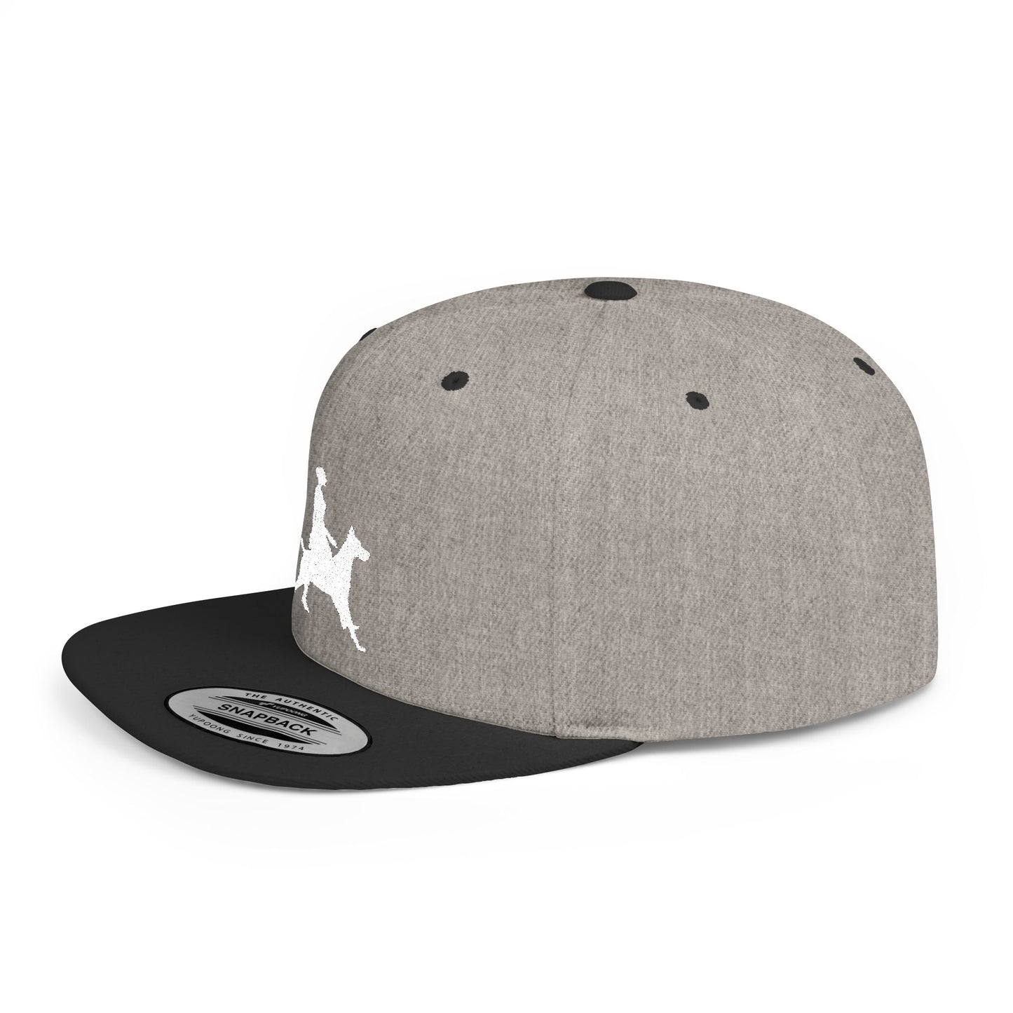 Queen 2 Embroidered Flat Bill Snapback