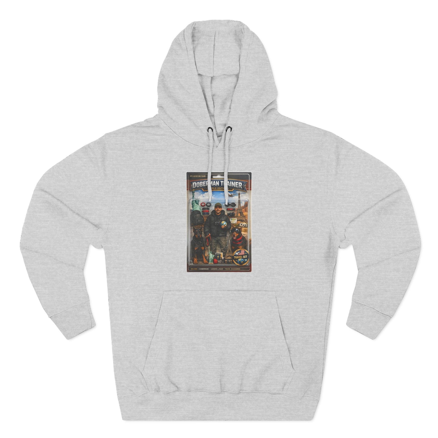 Custom Three-Panel Fleece Hoodie