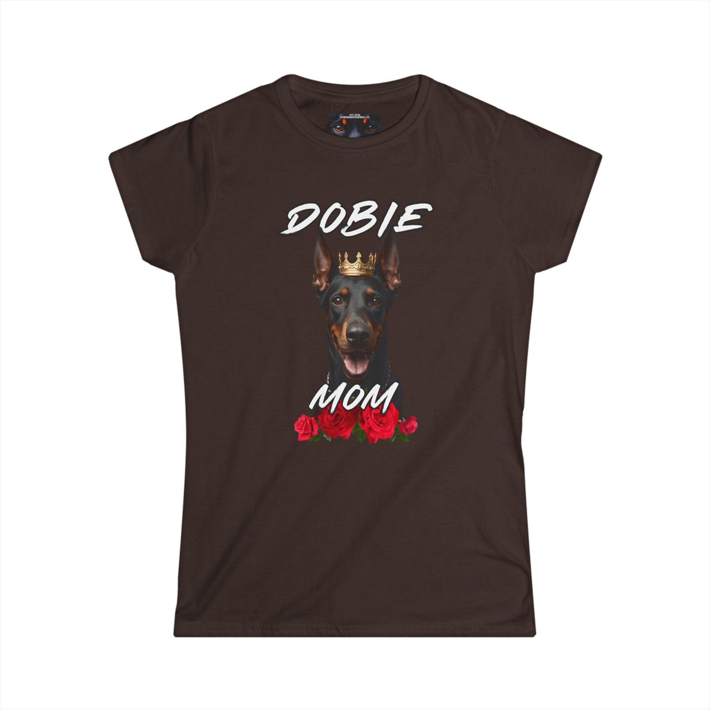 Dobie Mom 1.2 Women's Softstyle Tee