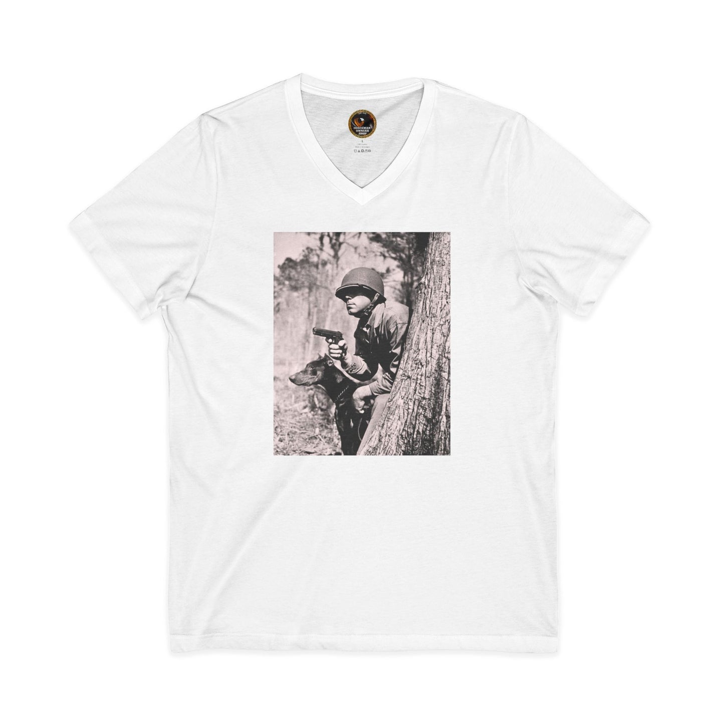 WW 3 Special Edition Private Label Unisex Jersey Short Sleeve V-Neck Tee
