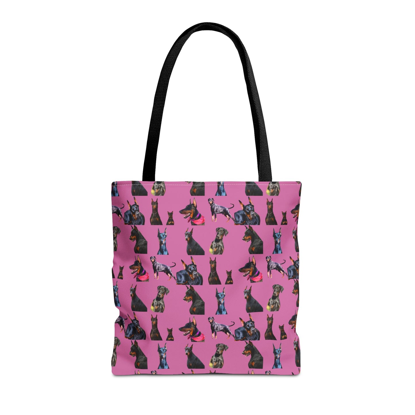 Edition 7 Doberman Model Pattern Light Pink Tote Bag