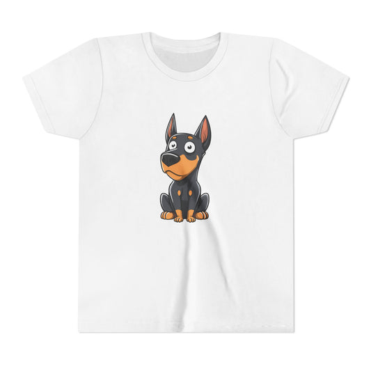 Doberman Puppy 2 Youth Tee