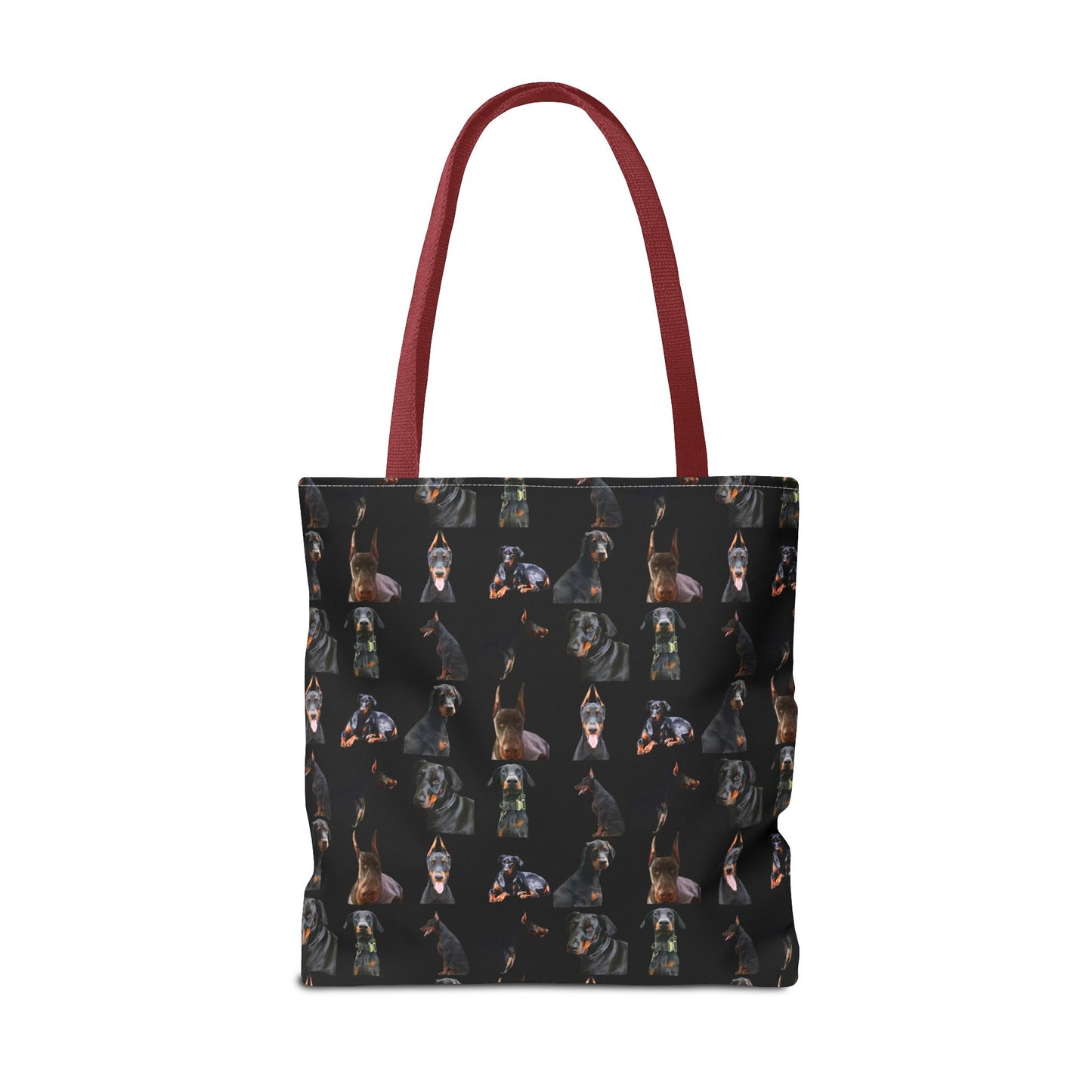 Edition 6 Doberman Model Pattern Black Tote Bag