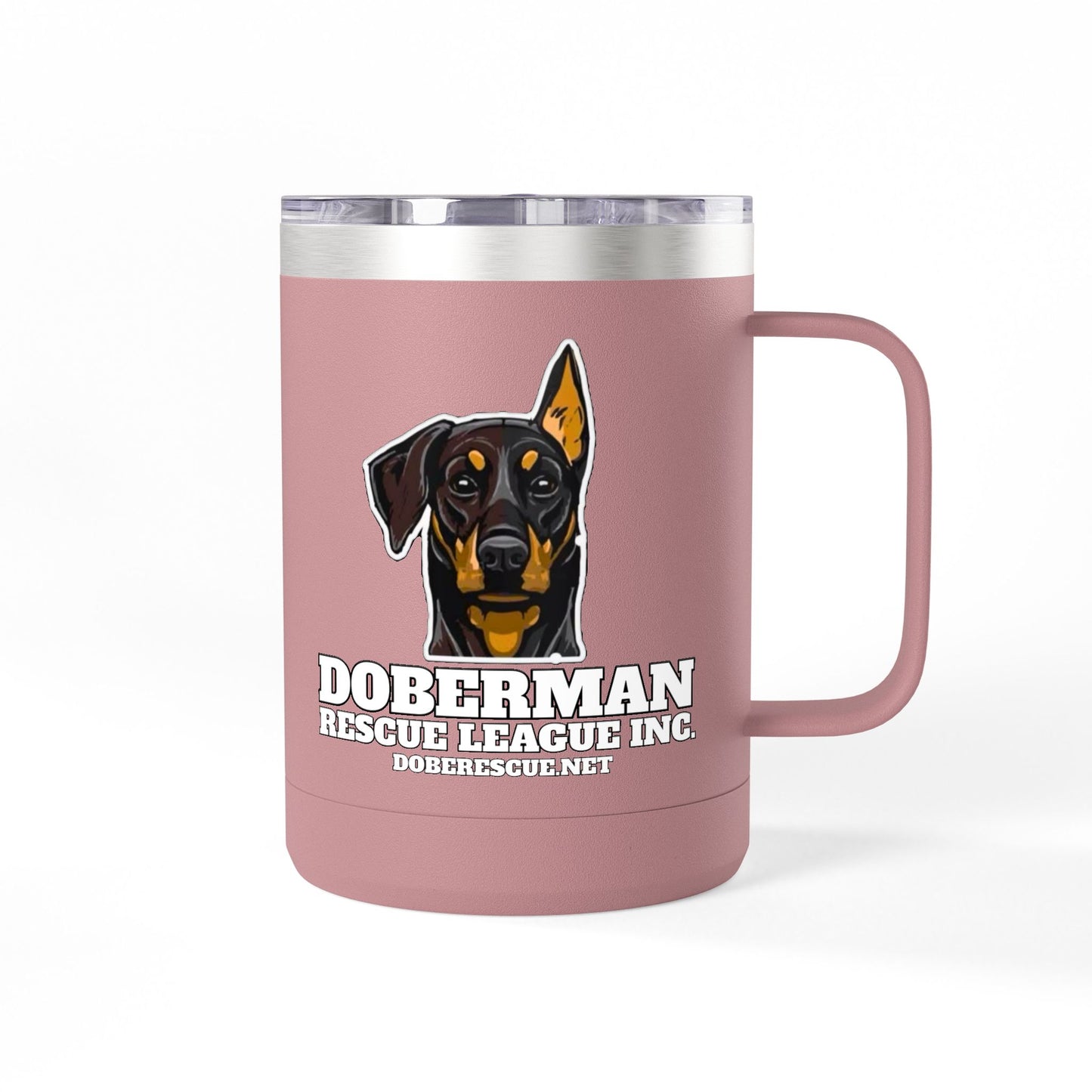 Doberman Rescue League 15oz Insulated Coffee Tumbler