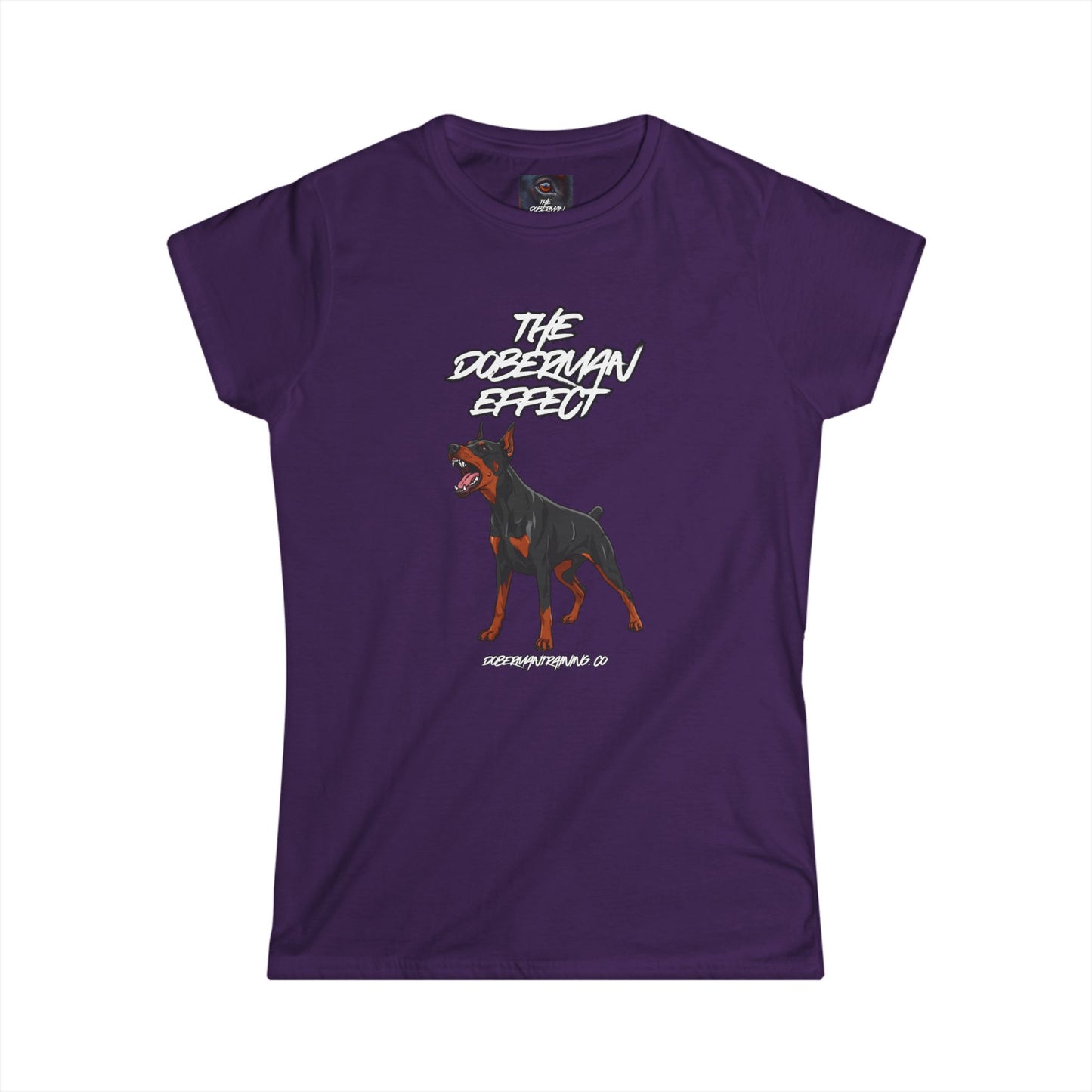 Doberman Effect 1 Women's Softstyle Tee