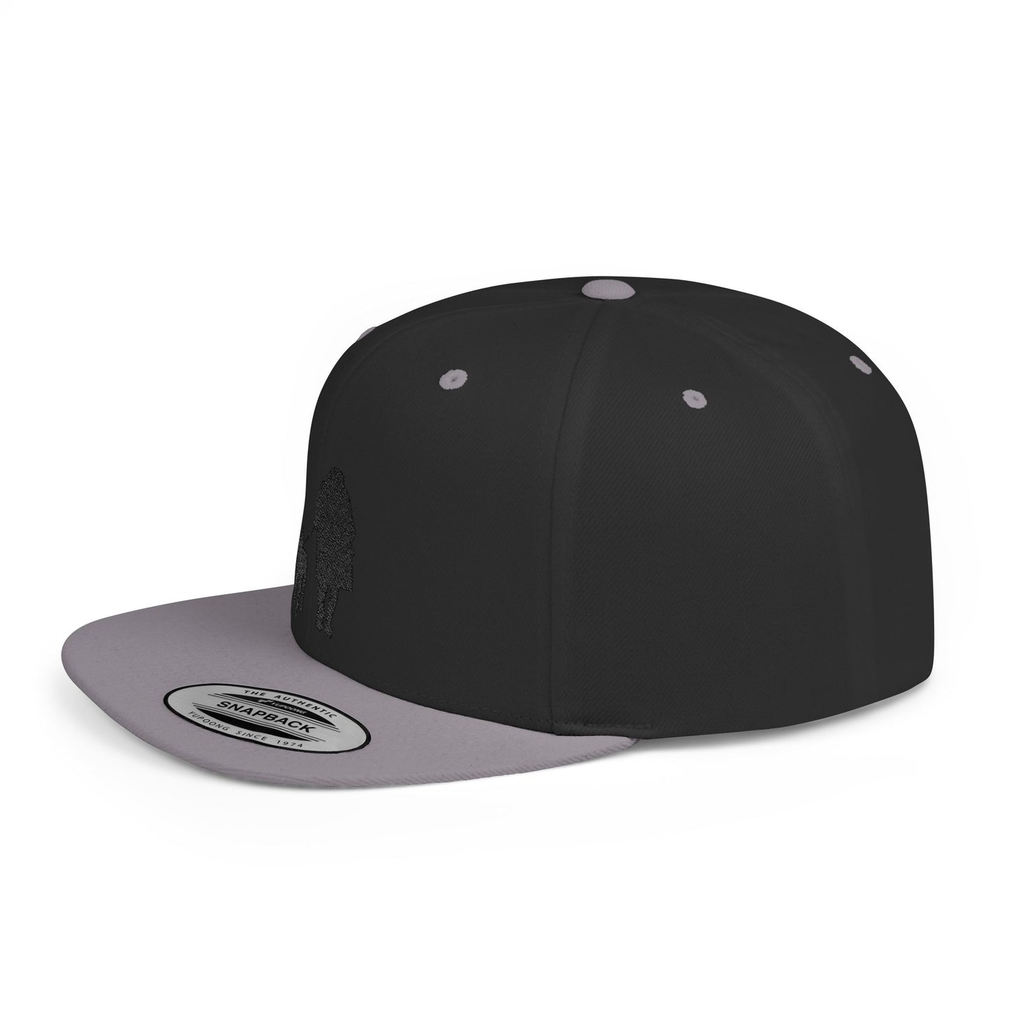 Queen 1 Embroidered Flat Bill Snapback
