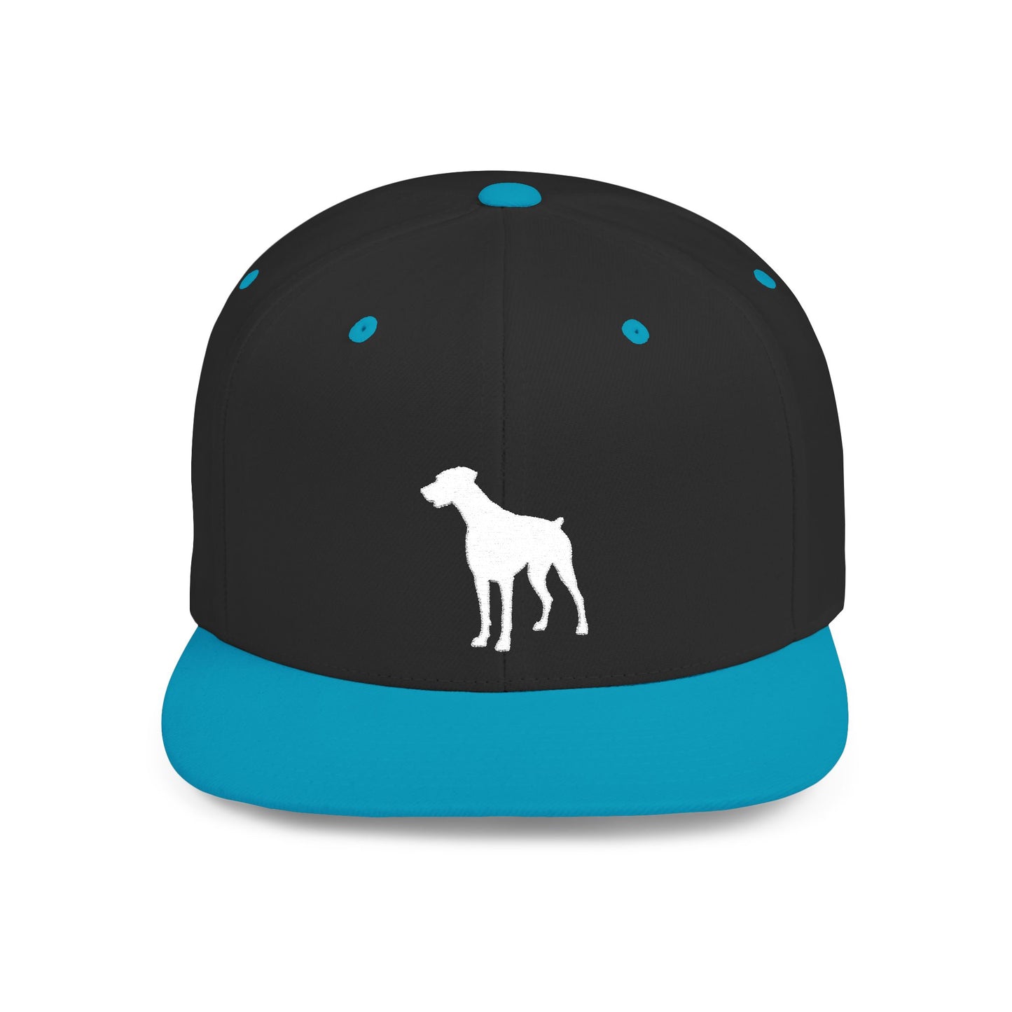 Silhouette 4 Embroidered Flat Bill Snapback