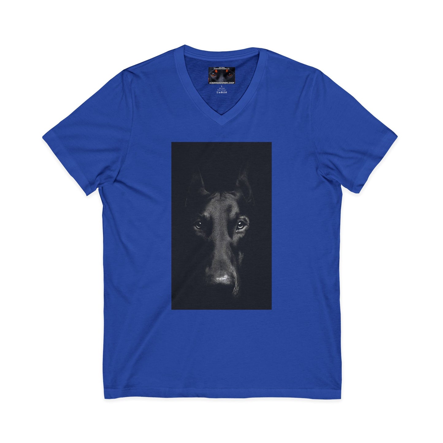 Eye see you Private Label Unisex Jersey Short Sleeve V-Neck Tee