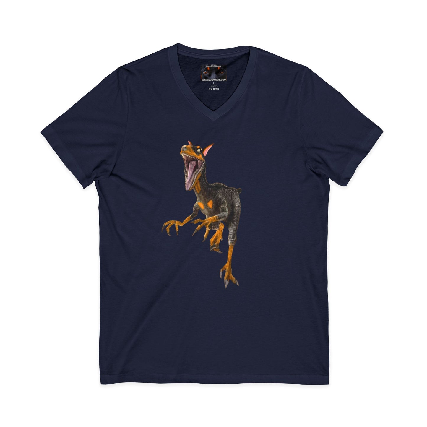 The Phase 1 Private Label Unisex Jersey Short Sleeve V-Neck Tee