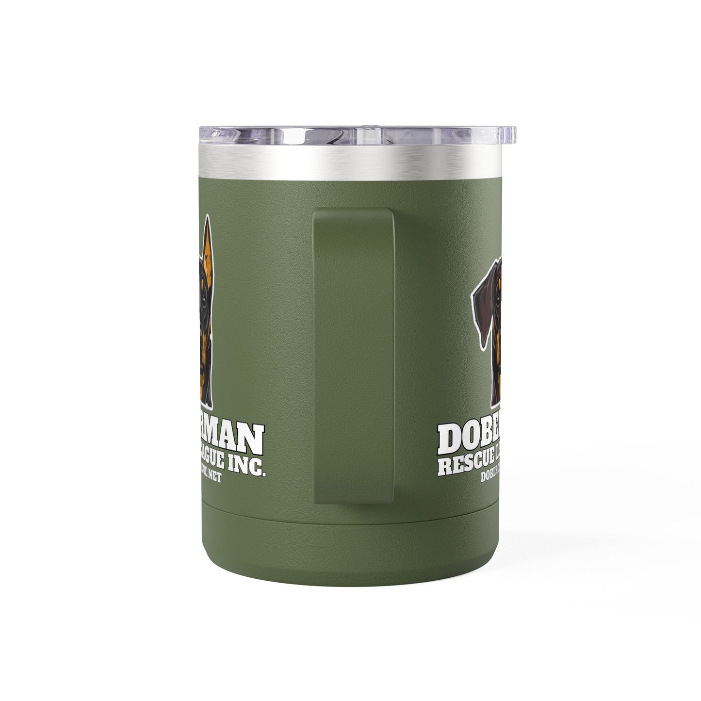 Doberman Rescue League 15oz Insulated Coffee Tumbler