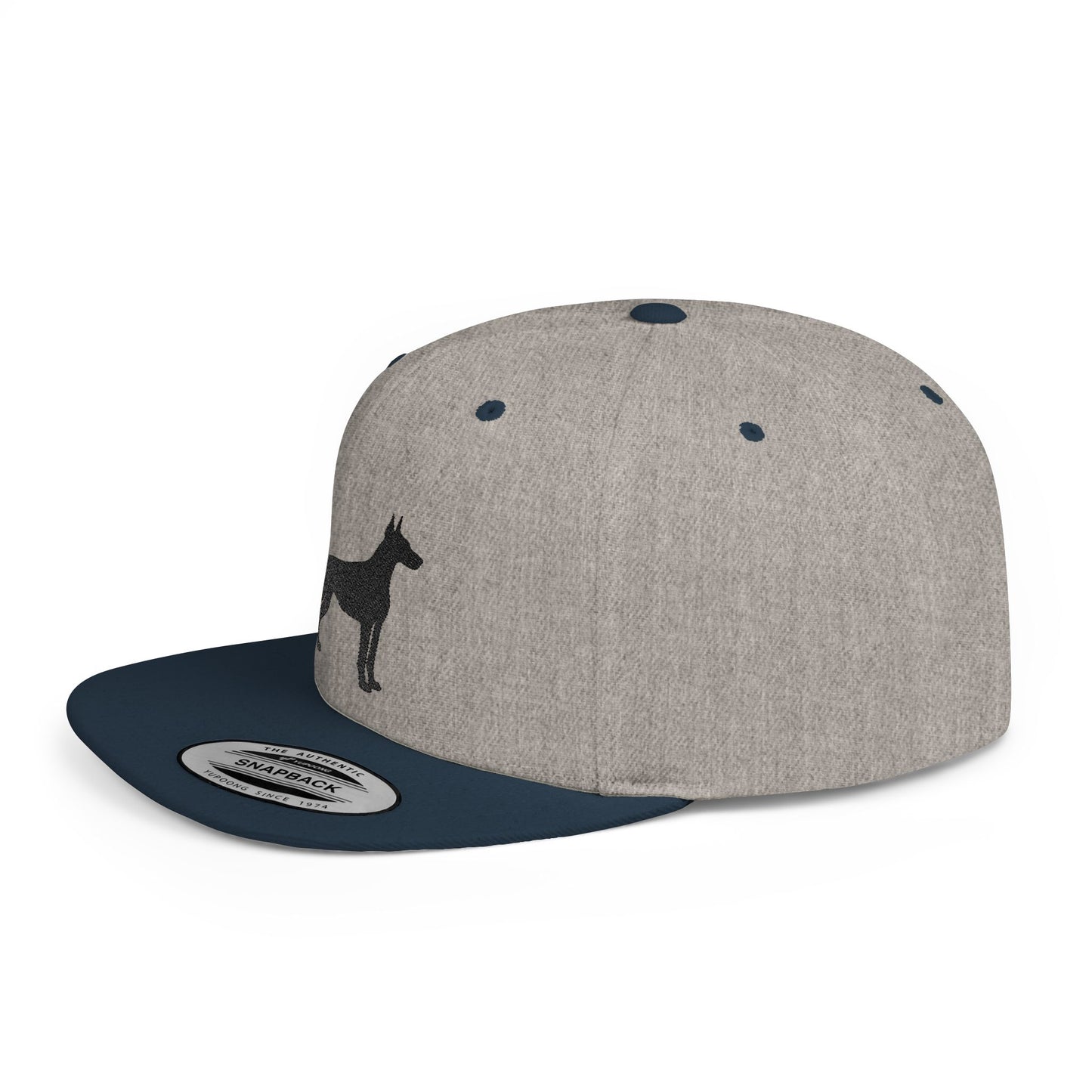Silhouette 3 Embroidered Flat Bill Snapback