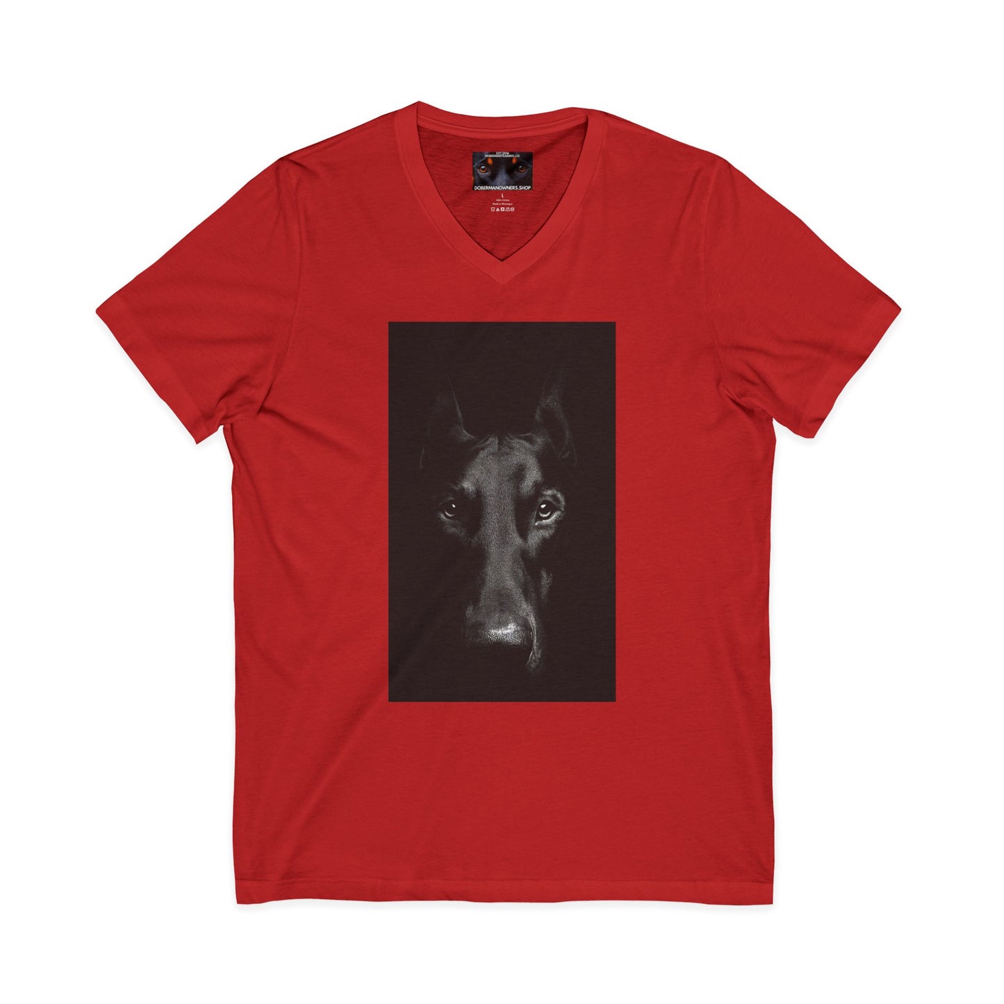Eye see you Private Label Unisex Jersey Short Sleeve V-Neck Tee