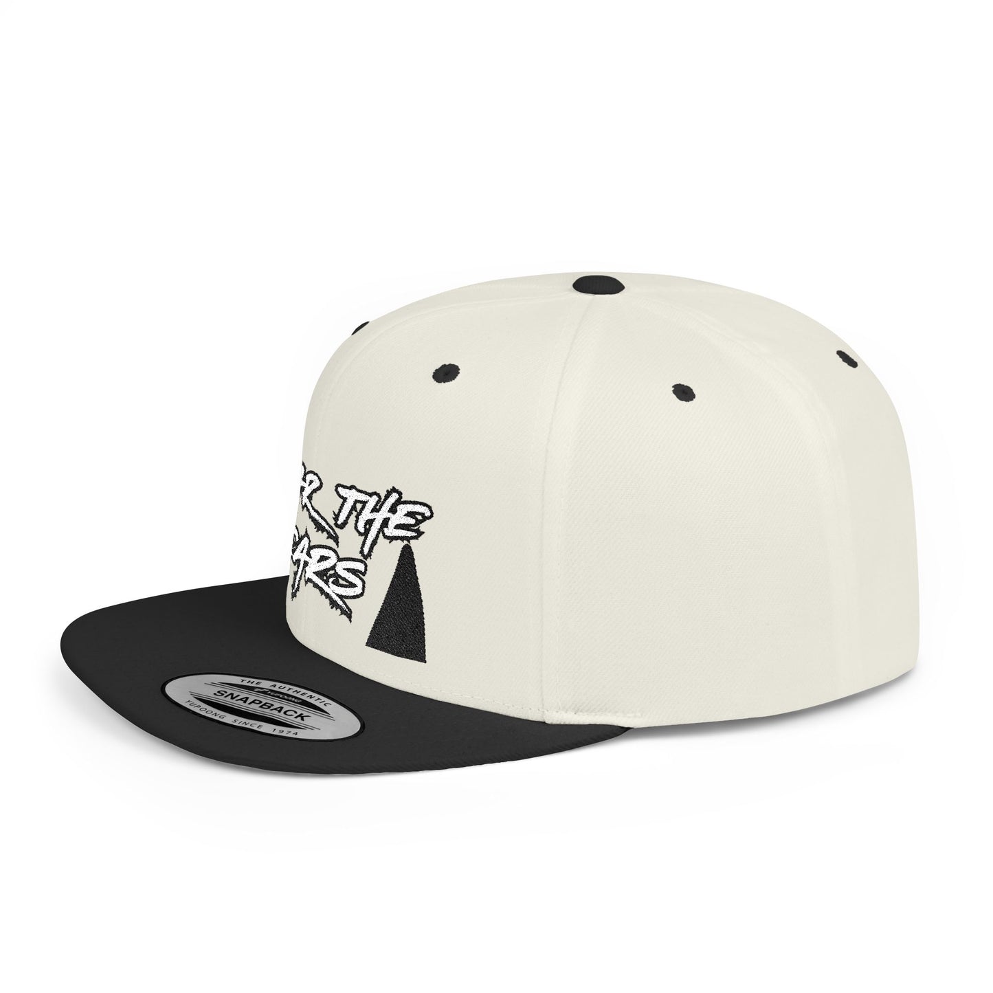 Ears 2 Embroidered Flat Bill Snapback