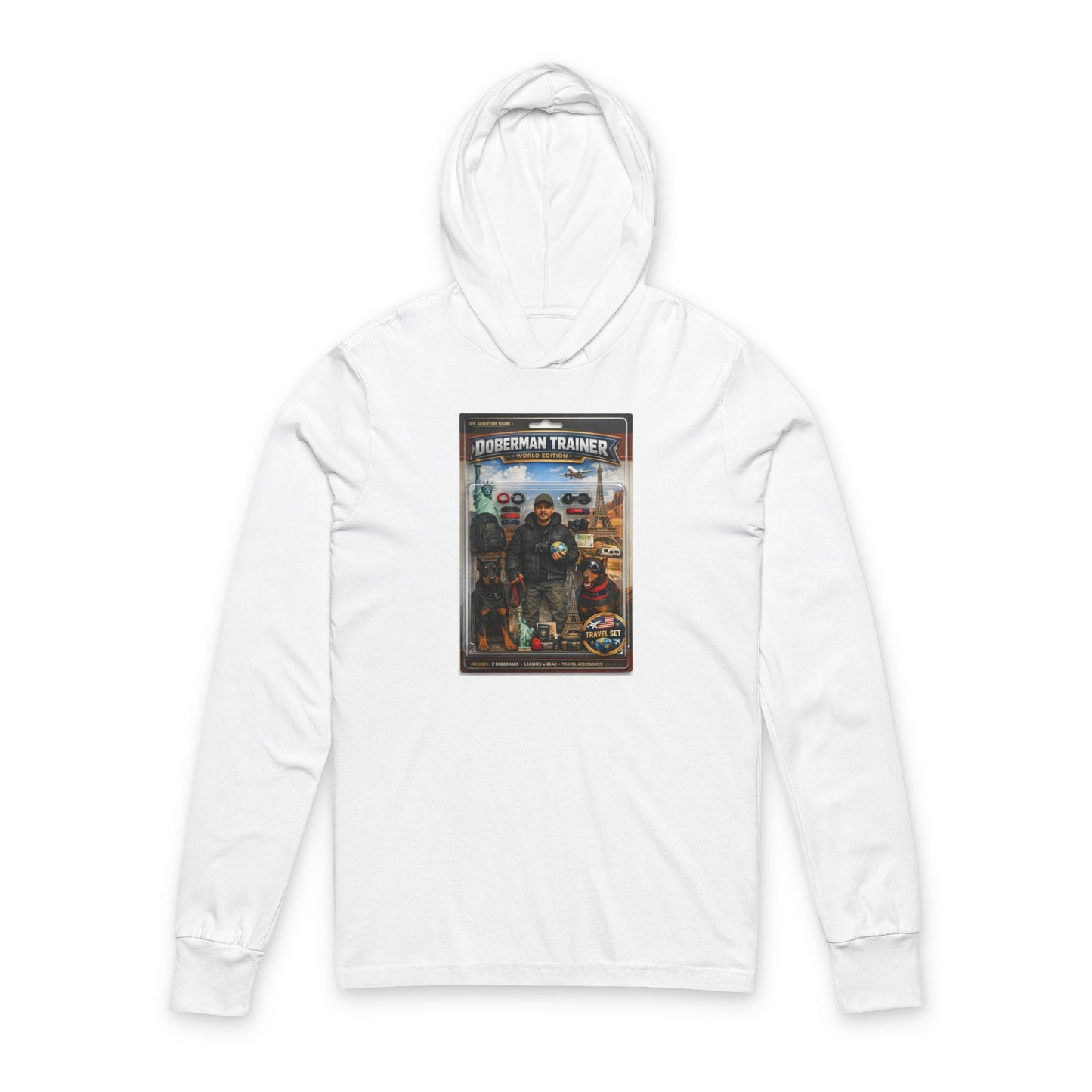 Custom Hooded Long Sleeve Tee