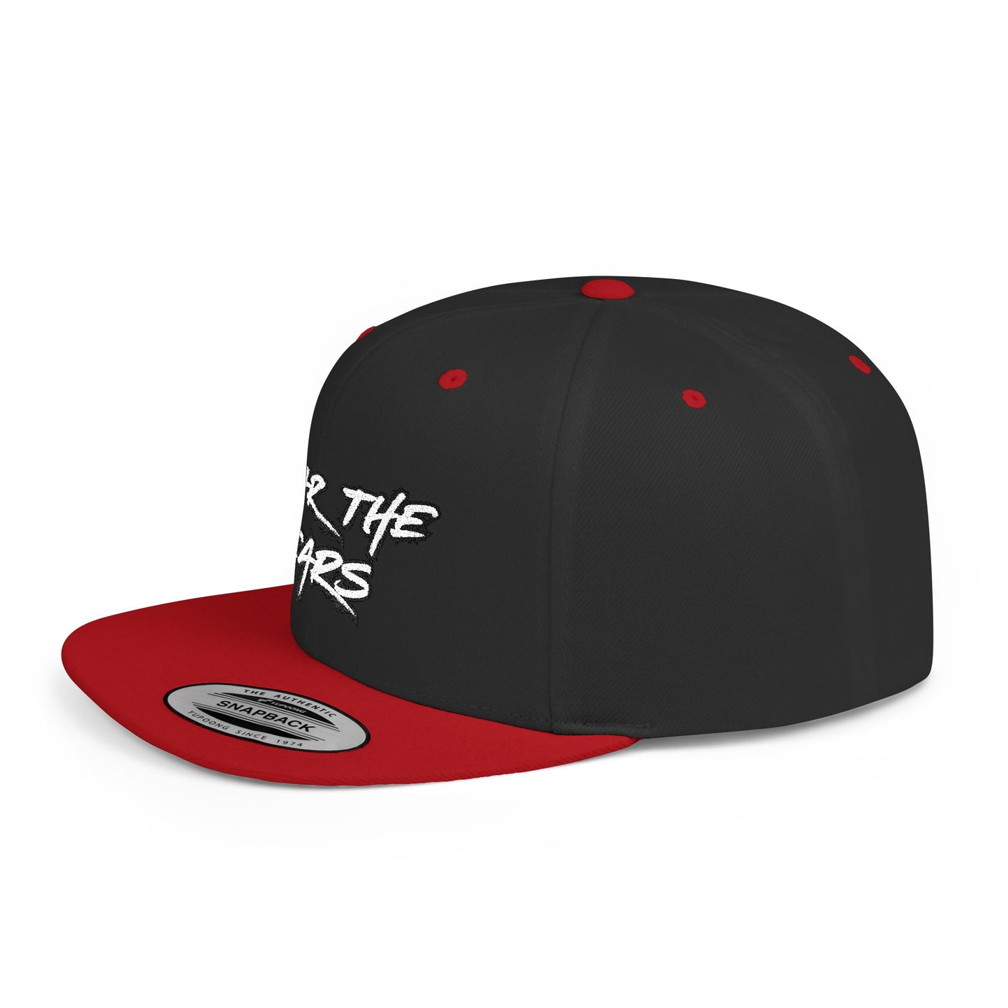 Ears 1 Embroidered Flat Bill Snapback