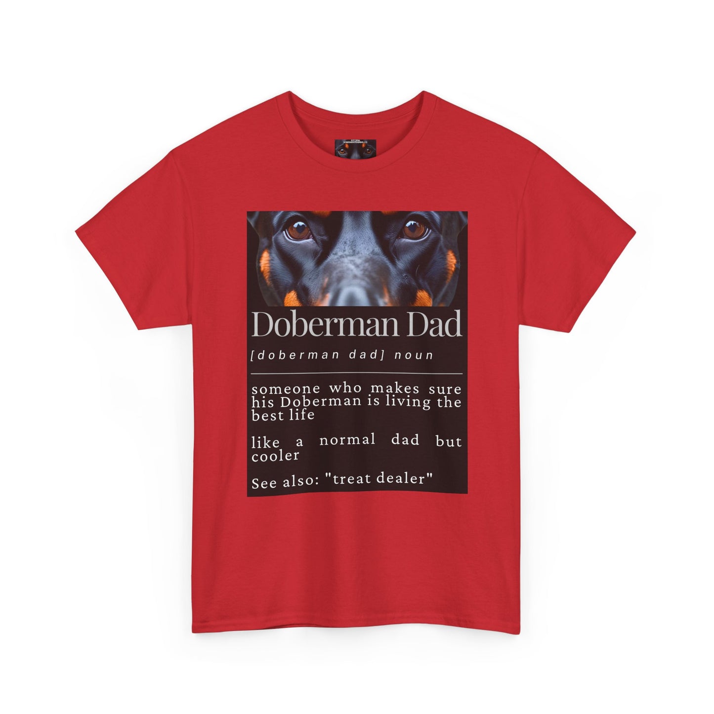 Doberman Dad S1 Private Lable Unisex Heavy Cotton Tee