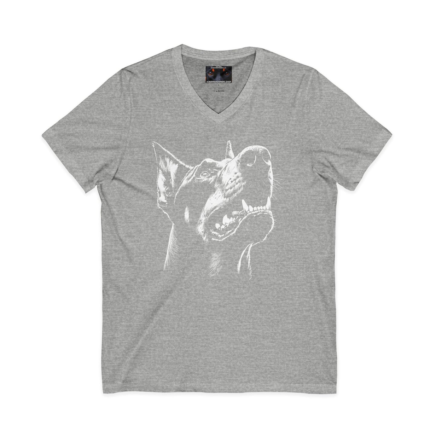 Protect 3 Private Label Unisex Jersey Short Sleeve V-Neck Tee