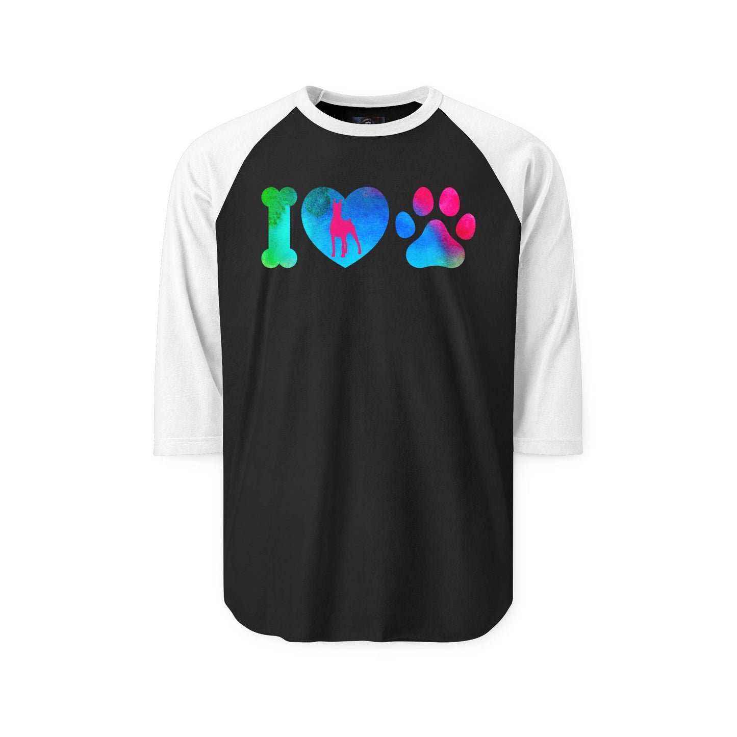 Love 1.1 Unisex Three-Quarter Sleeve Raglan Shirt