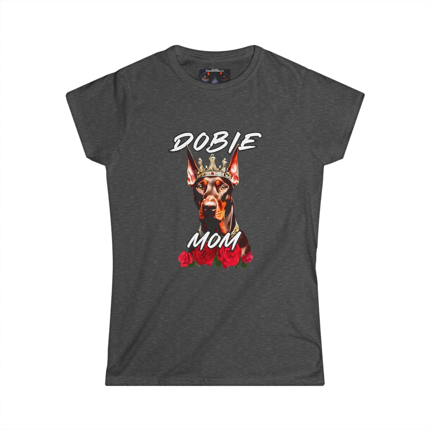 Dobie Mom 1.2 Women's Softstyle Tee
