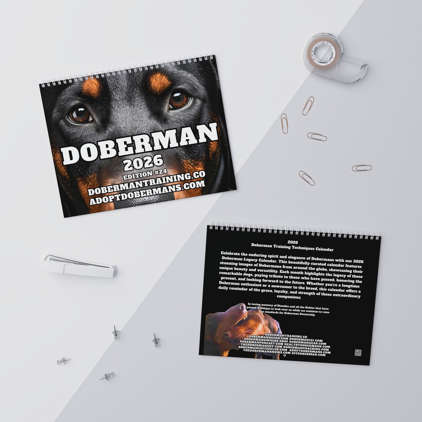 Edition 24 2026 Doberman Calendars