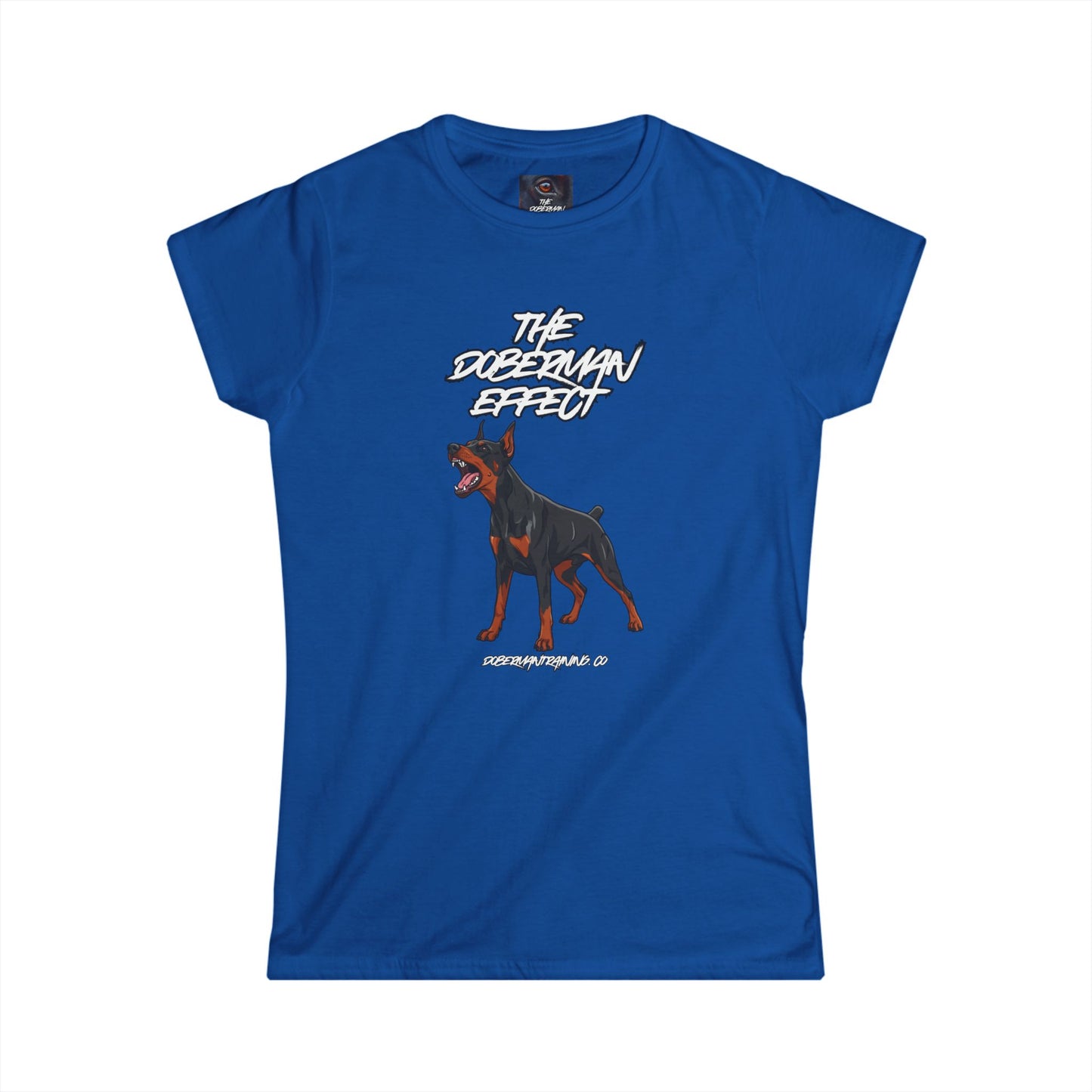 Doberman Effect 1 Women's Softstyle Tee