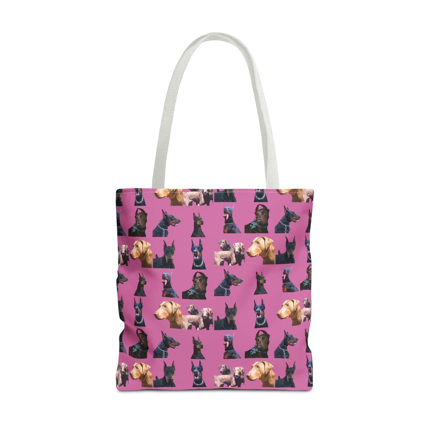 Edition 8 Doberman Model Pattern Light Pink Tote Bag